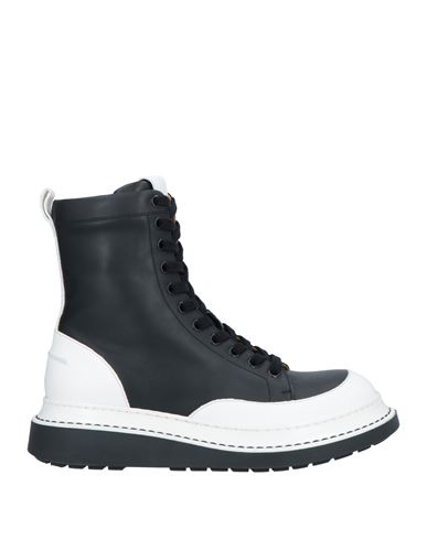 Loewe Woman Ankle Boots Black Size 11 Soft Leather In Black