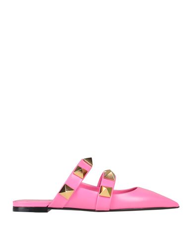 Valentino Garavani Woman Mules & Clogs Pink Size 5 Soft Leather In Pink