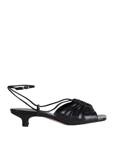 Arket Woman Sandals Black Size 11 Soft Leather