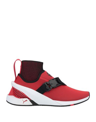 Puma X Ferrari Man Sneakers Red Size 11 Textile Fibers