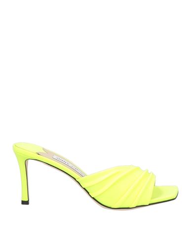 Sandalias Mujer Verde lima 36,37.5 Mujer