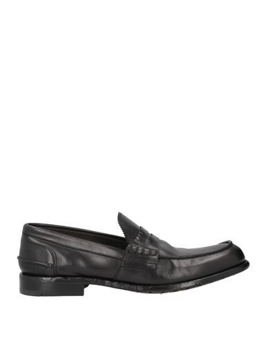 Premiata Man Loafers Black Size 11 Soft Leather