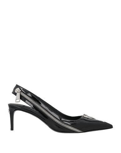 Dolce & Gabbana Woman Pumps Black Size 7.5 Soft Leather