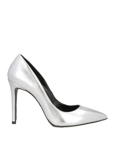 ISLO ISABELLA LORUSSO ISLO ISABELLA LORUSSO WOMAN PUMPS SILVER SIZE 8 SOFT LEATHER