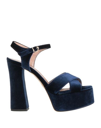 Islo Isabella Lorusso Woman Sandals Midnight Blue Size 11 Textile Fibers