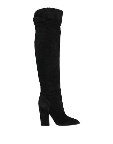 Elisabetta Franchi Woman Knee Boots Black Size 6 Soft Leather