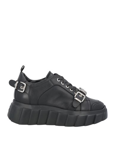 Agl Attilio Giusti Leombruni Agl Woman Sneakers Black Size 11 Soft Leather