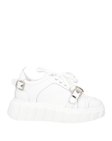 Agl Attilio Giusti Leombruni Agl Woman Sneakers White Size 10 Soft Leather