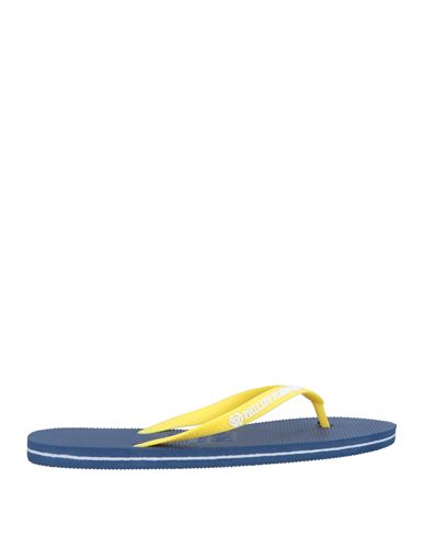 Philipp Plein Toe Strap Sandals In Yellow