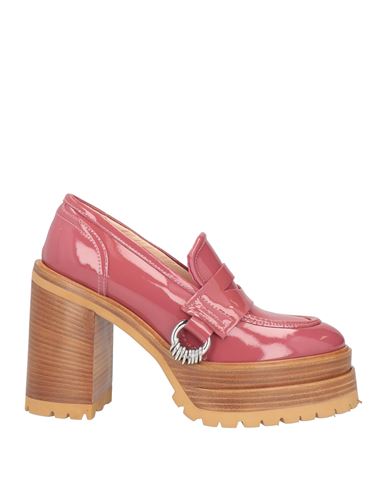 Agl Attilio Giusti Leombruni Agl Woman Loafers Pastel Pink Size 10 Soft Leather