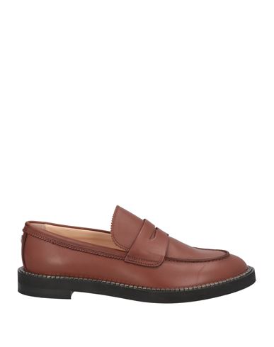 Agl Attilio Giusti Leombruni Agl Woman Loafers Tan Size 9 Soft Leather In Brown