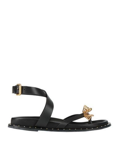 Sophia Webster Woman Sandals Black Size 9 Soft Leather