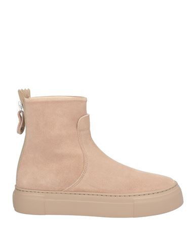 AGL ATTILIO GIUSTI LEOMBRUNI AGL WOMAN ANKLE BOOTS BEIGE SIZE 6 LEATHER 