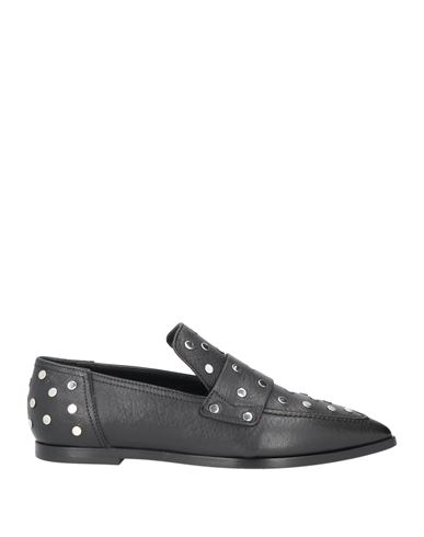 Agl Attilio Giusti Leombruni Agl Woman Loafers Black Size 10 Soft Leather In Black