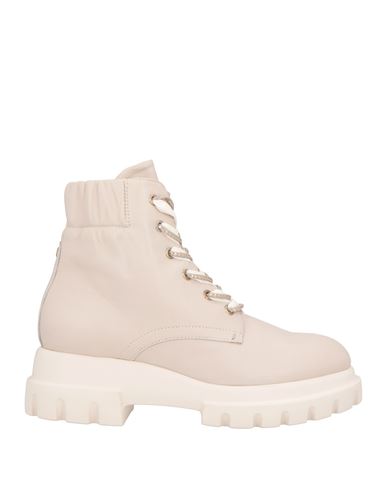 Agl Attilio Giusti Leombruni Maxine Lux Lace-up Boots In Beige