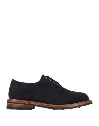 Tricker's Woman Lace-up Shoes Midnight Blue Size 8 Soft Leather