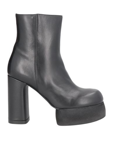 Agl Attilio Giusti Leombruni Agl Woman Ankle Boots Black Size 10 Soft Leather