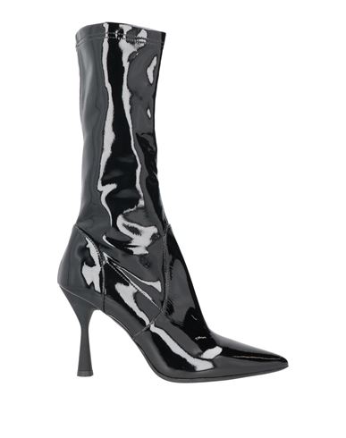Agl Attilio Giusti Leombruni Agl Woman Knee Boots Black Size 9.5 Soft Leather