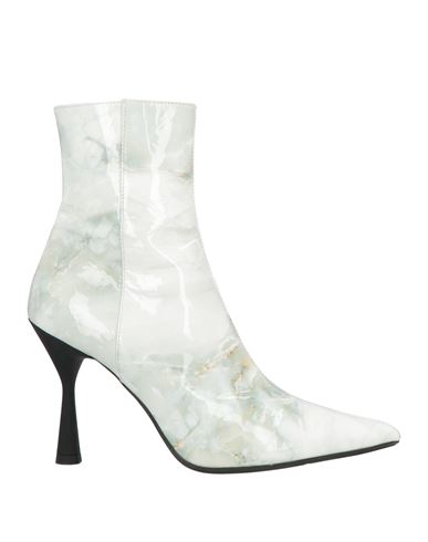 Agl Attilio Giusti Leombruni Agl Woman Ankle Boots White Size 8 Soft Leather