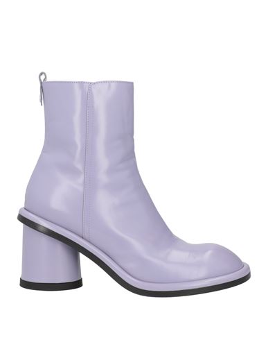 Agl Attilio Giusti Leombruni Agl Woman Ankle Boots Lilac Size 11 Soft Leather In Purple