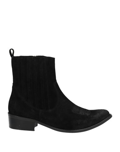 Momoní Woman Ankle Boots Black Size 7 Soft Leather