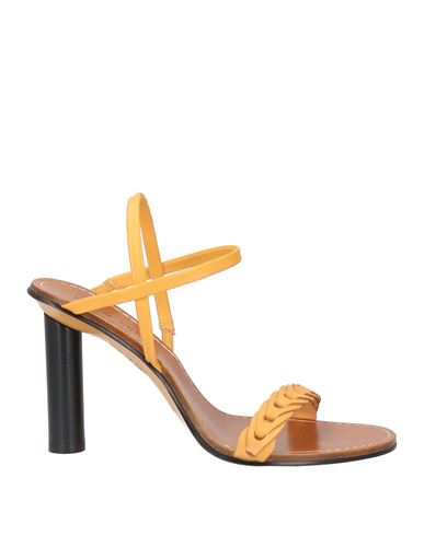 Rag & Bone Woman Sandals Camel Size 8 Soft Leather In Beige