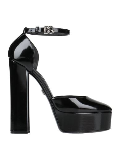 Dolce & Gabbana Woman Pumps Black Size 7.5 Calfskin