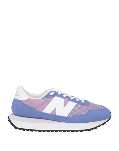 New Balance Woman Sneakers Lilac Size 6 Soft Leather, Textile Fibers In Purple
