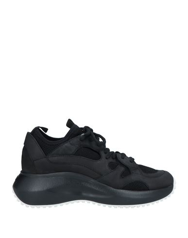 Vic Matie Vic Matiē Woman Sneakers Black Size 5 Soft Leather, Textile Fibers