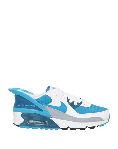 Nike Man Sneakers Azure Size 8.5 Textile Fibers, Plastic In Blue
