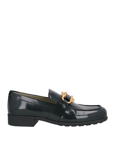 Bottega Veneta Woman Loafers Black Size 10 Soft Leather