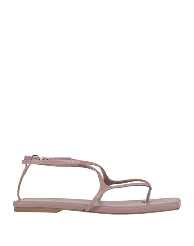 Le Silla Woman Toe Strap Sandals Blush Size 10 Soft Leather In Pink