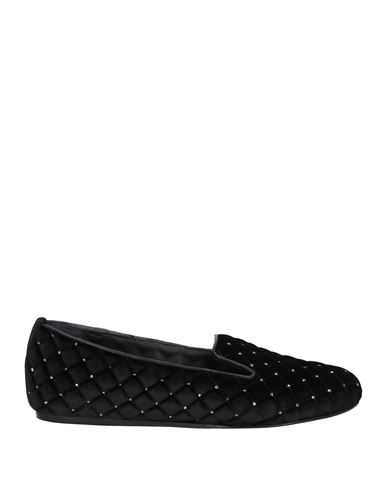 Le Silla Woman Loafers Black Size 11 Textile Fibers