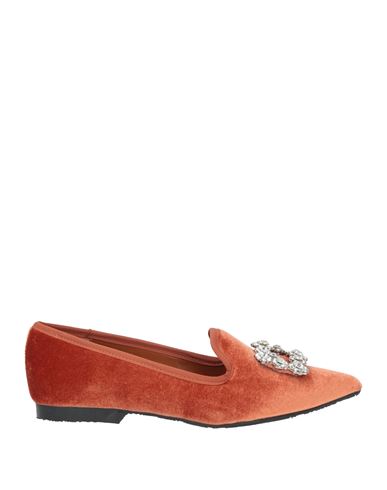 Islo Isabella Lorusso Woman Loafers Orange Size 11 Textile Fibers