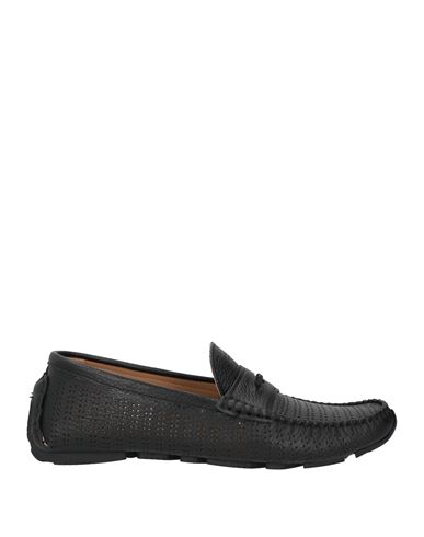 Baldinini Man Loafers Black Size 13 Soft Leather