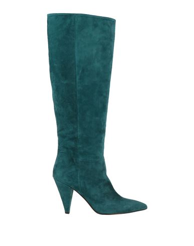 Shop Ninni Woman Boot Deep Jade Size 10 Soft Leather In Green