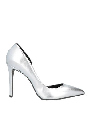 Islo Isabella Lorusso Woman Pumps Silver Size 11 Soft Leather