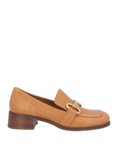 Elvio Zanon Woman Loafers Brown Size 10 Soft Leather