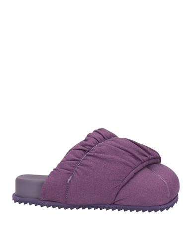Shop Yume Yume Woman Mules & Clogs Purple Size 7 Textile Fibers