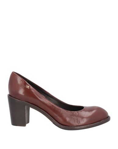 Camerlengo Woman Pumps Brown Size 7 Soft Leather
