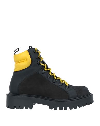 Vic Matie Vic Matiē Man Ankle Boots Black Size 8 Soft Leather