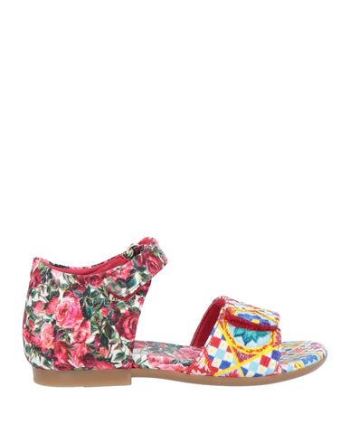 Shop Dolce & Gabbana Toddler Girl Sandals White Size 9.5c Viscose, Cotton