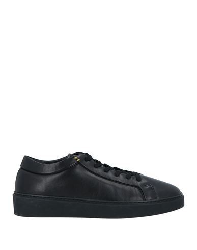 Fabi Man Sneakers Black Size 8 Soft Leather