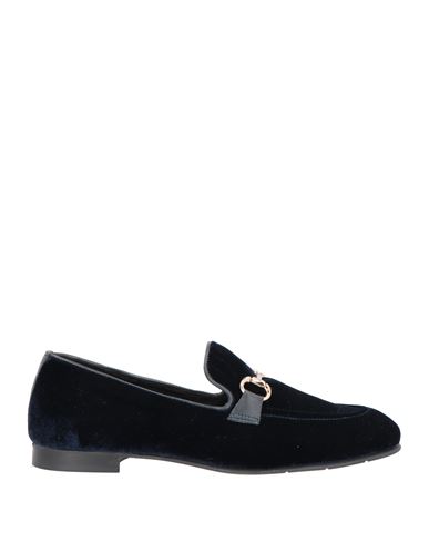 Shop Poesie Veneziane Woman Loafers Midnight Blue Size 6 Soft Leather