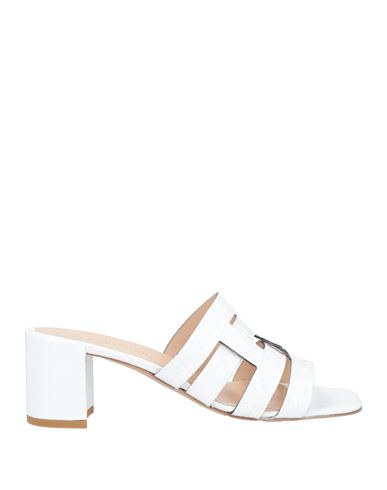 La Sellerie Woman Sandals White Size 6 Soft Leather