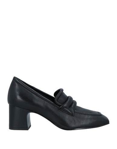 Shop Ash Woman Loafers Black Size 10 Soft Leather