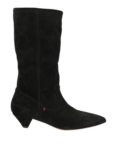 Parisienne Woman Knee Boots Black Size 8 Soft Leather