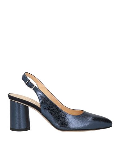 Brunate Woman Pumps Navy Blue Size 10 Soft Leather