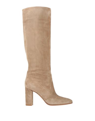 Gianvito Rossi Woman Boot Beige Size 6.5 Soft Leather