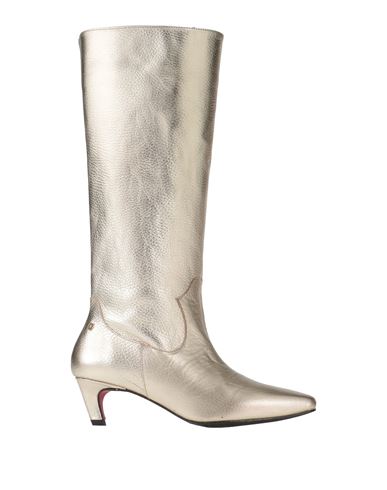 Cuplé Woman Boot Platinum Size 7 Soft Leather In Grey